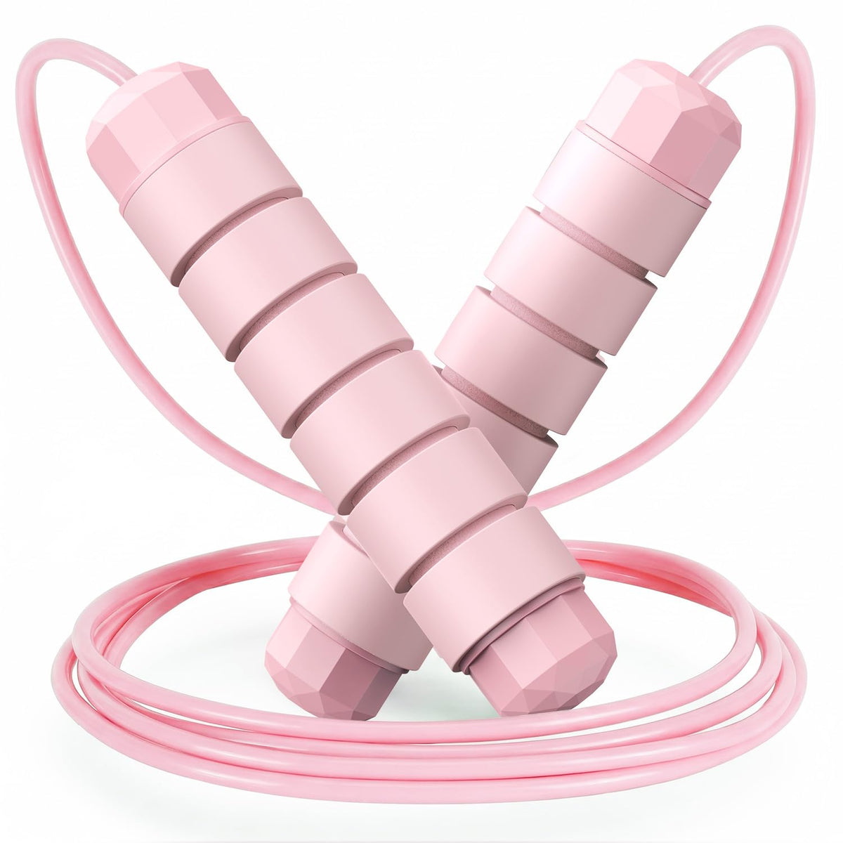 Speed Jump Rope with Ball Bearings — Adjustable, Tangle-Free