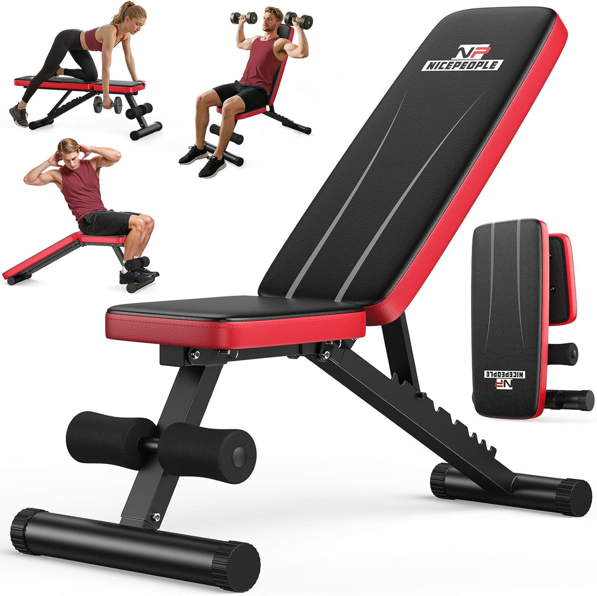 Adjustable Weight Bench — Foldable, 660 lb Capacity
