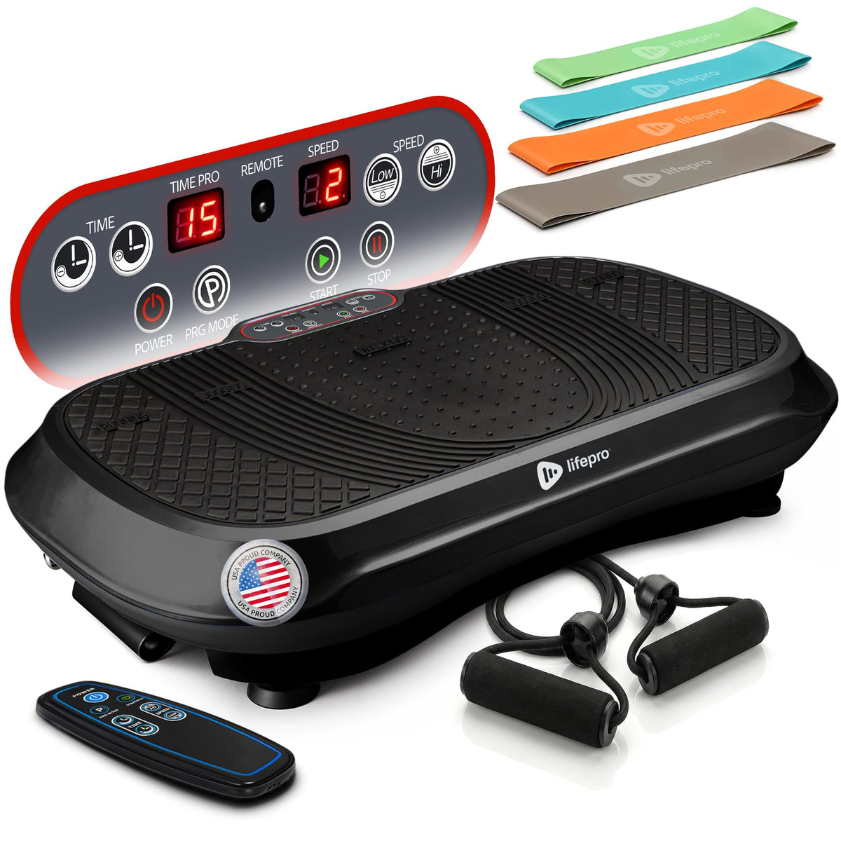 Lifepro Waver Vibration Plate — Full-Body Workout Machine