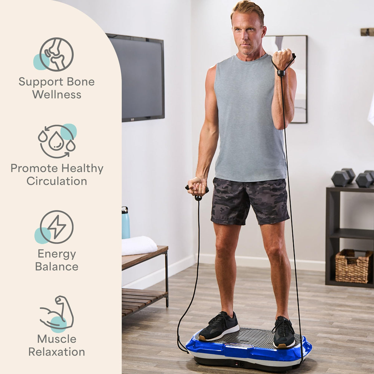 Lifepro Waver Vibration Plate — Full-Body Workout Machine