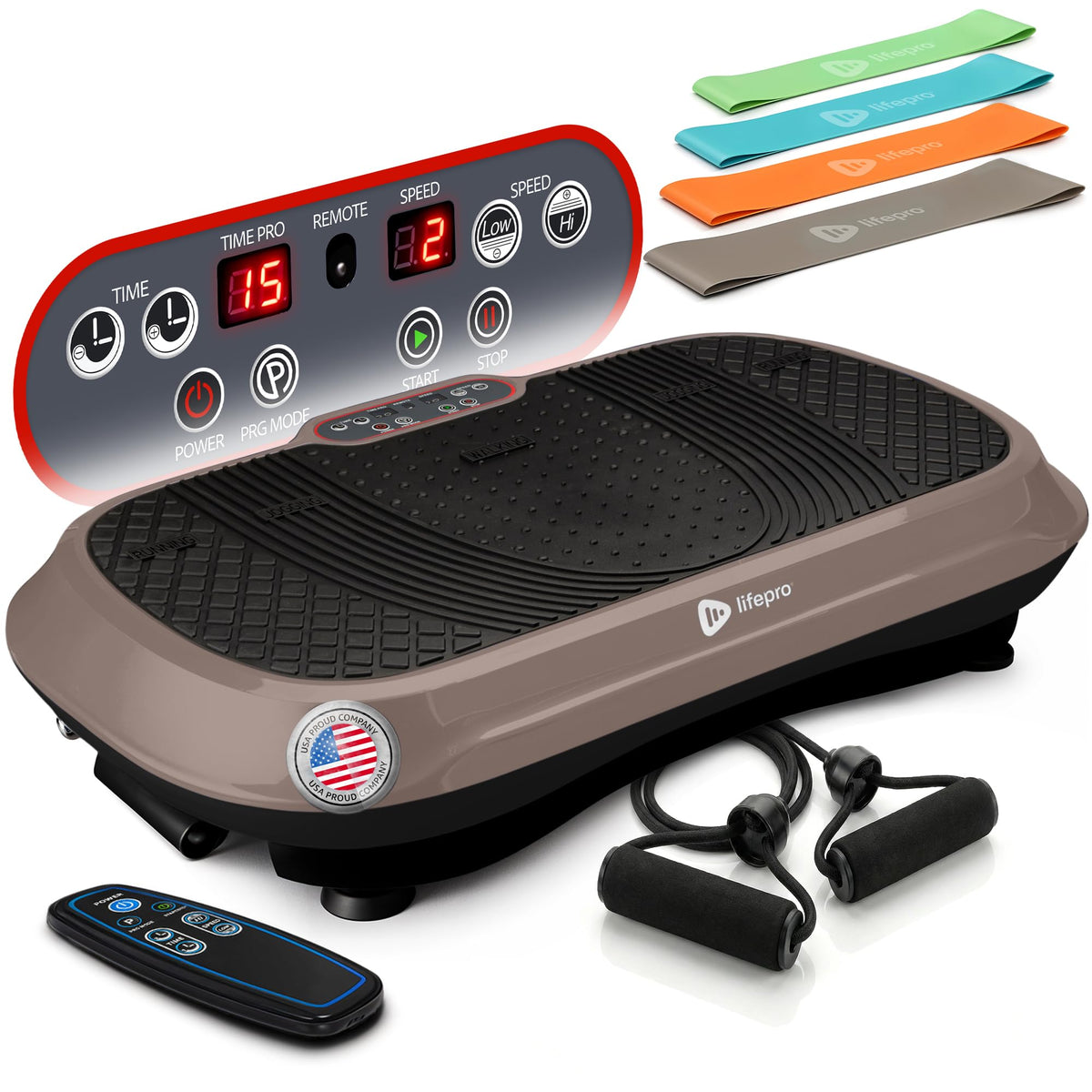 Lifepro Waver Vibration Plate — Full-Body Workout Machine