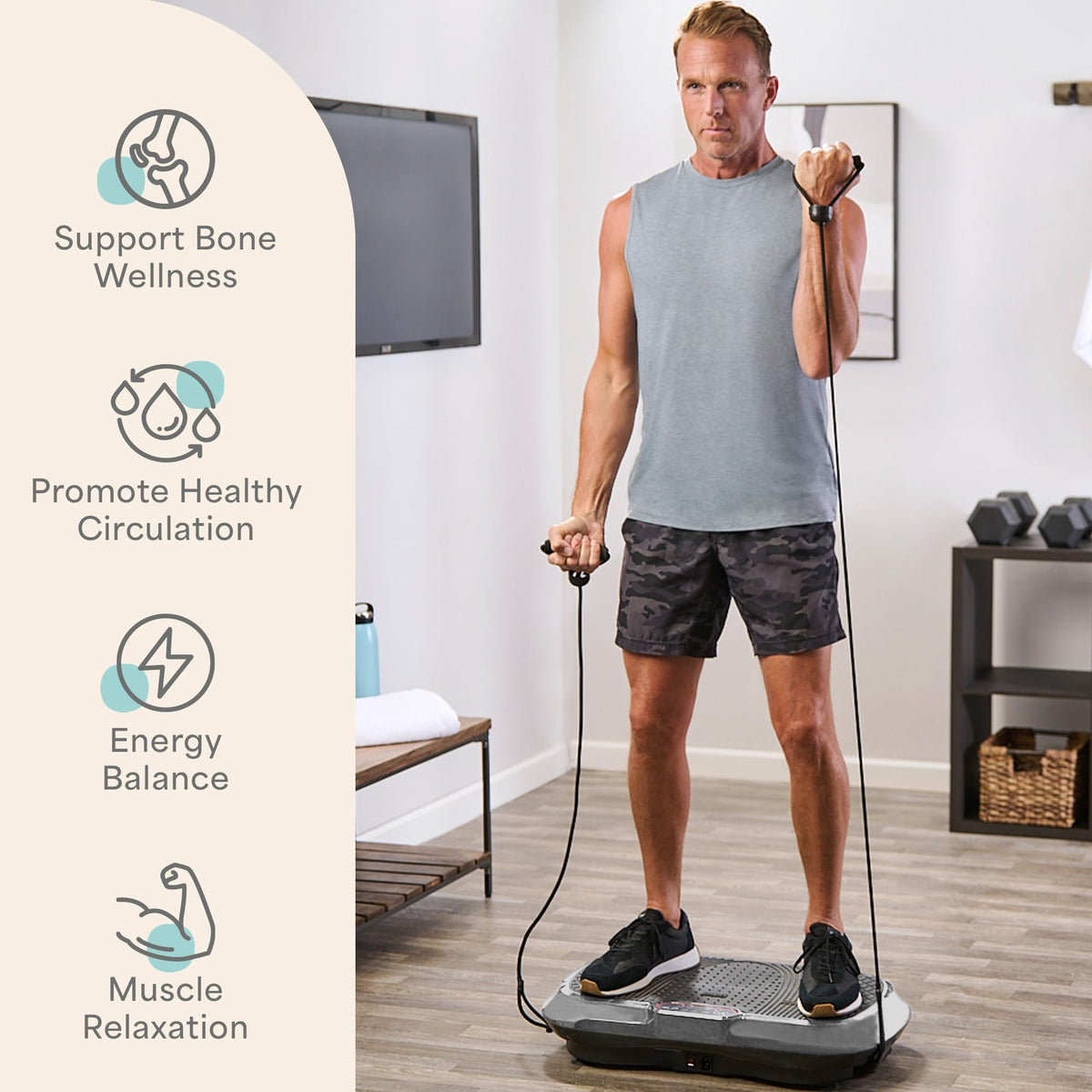 Lifepro Waver Vibration Plate — Full-Body Workout Machine