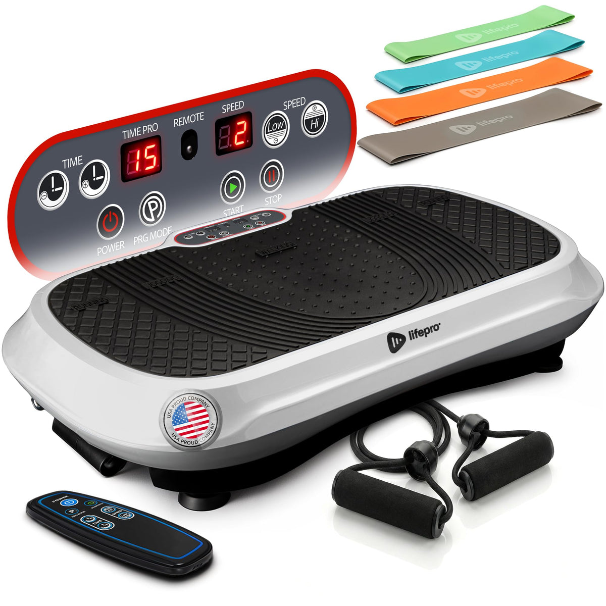 Lifepro Waver Vibration Plate — Full-Body Workout Machine
