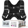 Zeerun Weighted Vest — Adjustable 6–30 lb for Men & Women