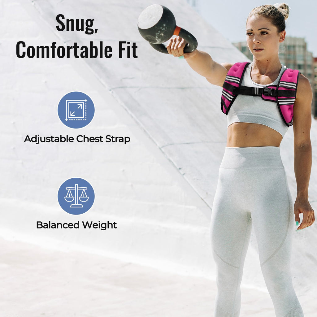 Zeerun Weighted Vest — Adjustable 6–30 lb for Men & Women