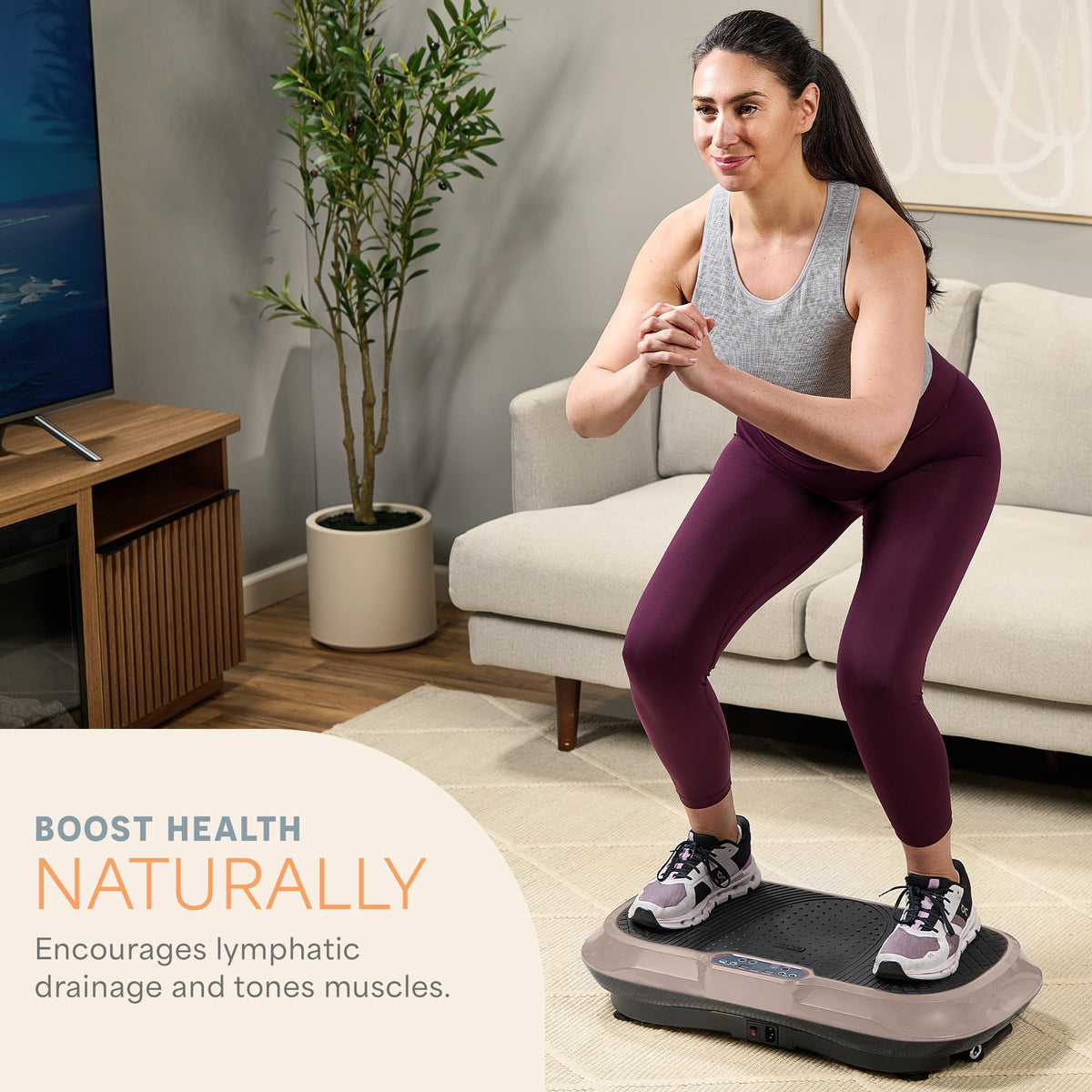 Lifepro Waver Vibration Plate — Full-Body Workout Machine