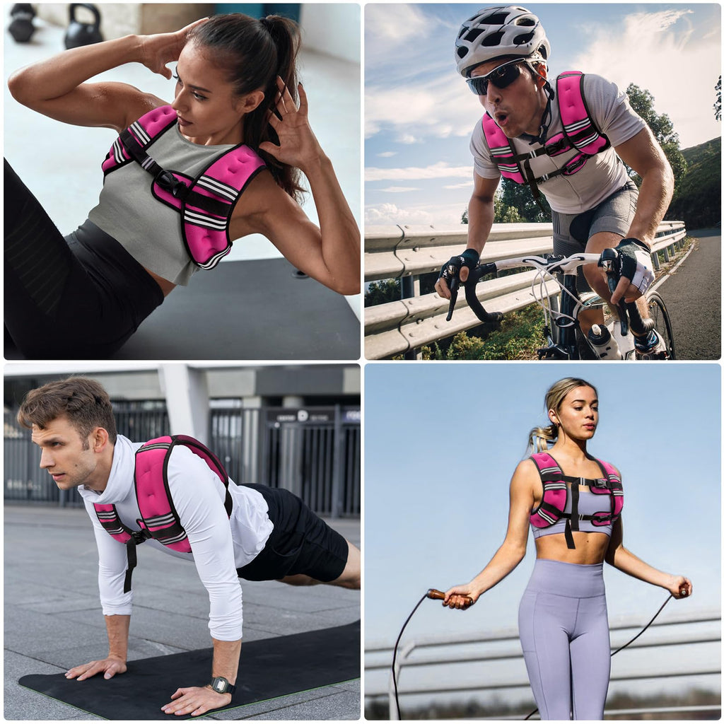 Zeerun Weighted Vest — Adjustable 6–30 lb for Men & Women