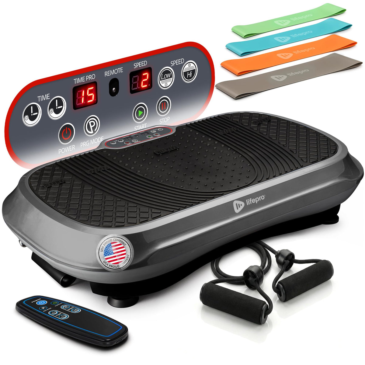 Lifepro Waver Vibration Plate — Full-Body Workout Machine