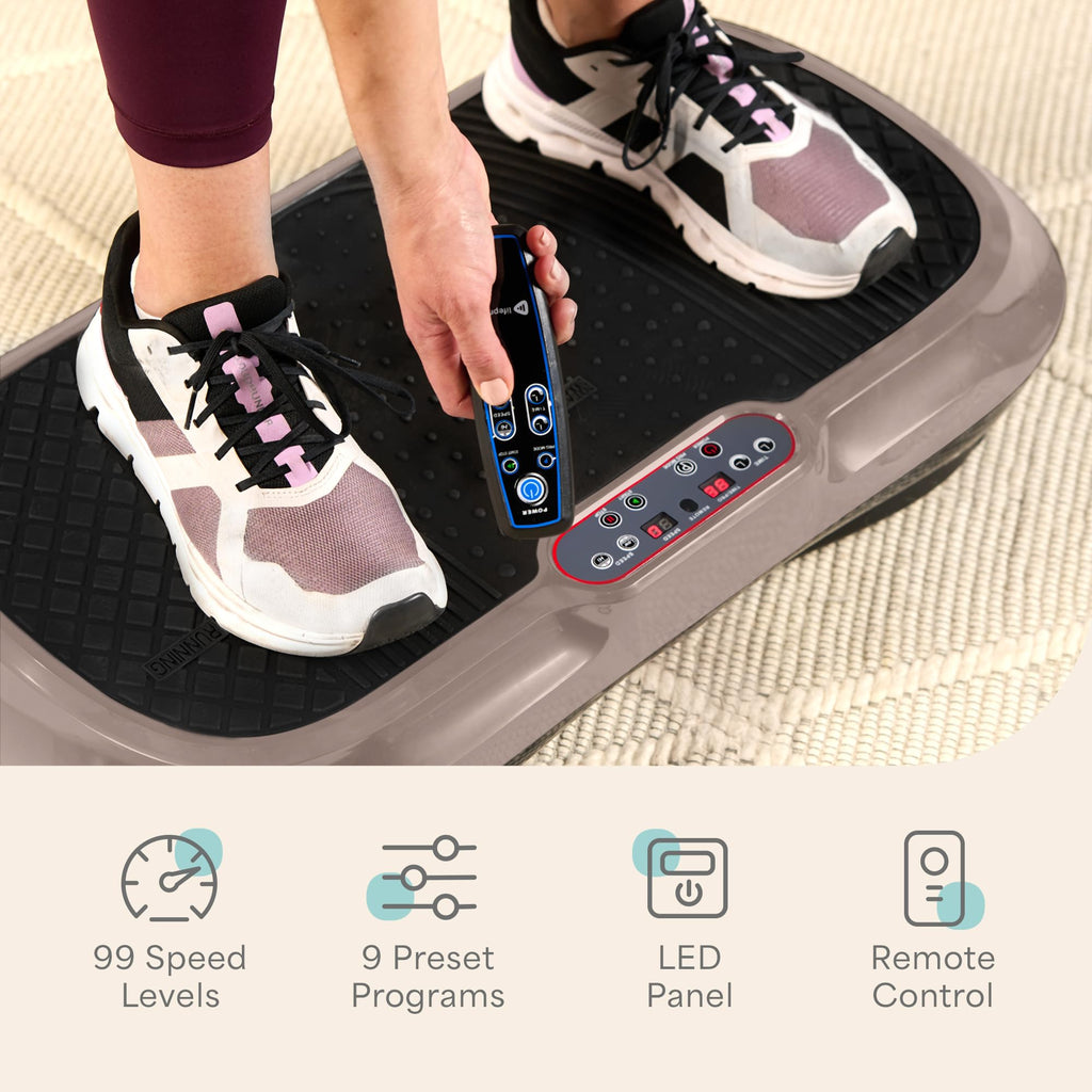 Lifepro Waver Vibration Plate — Full-Body Workout Machine