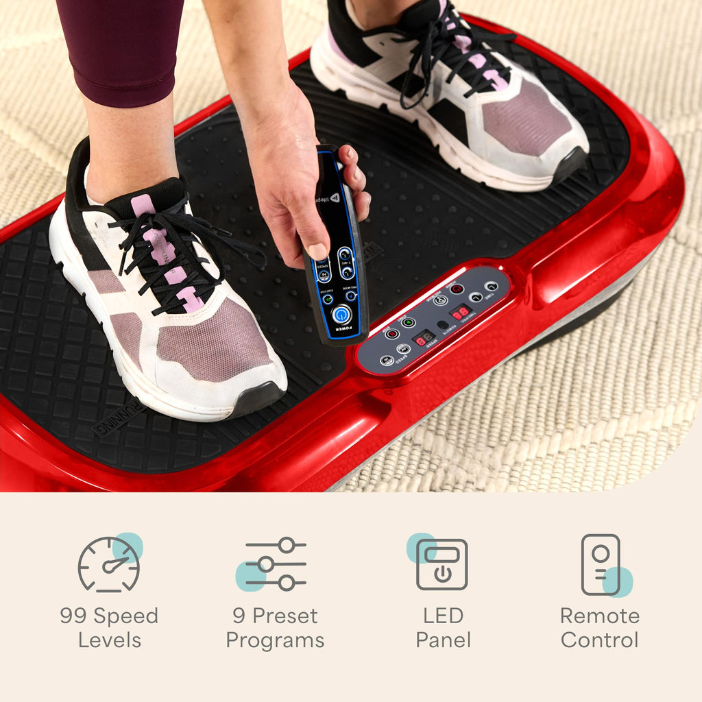 Lifepro Waver Vibration Plate — Full-Body Workout Machine