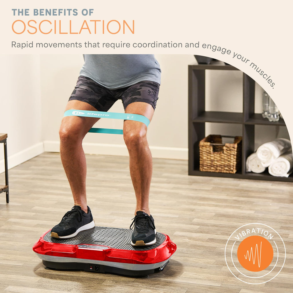 Lifepro Waver Vibration Plate — Full-Body Workout Machine