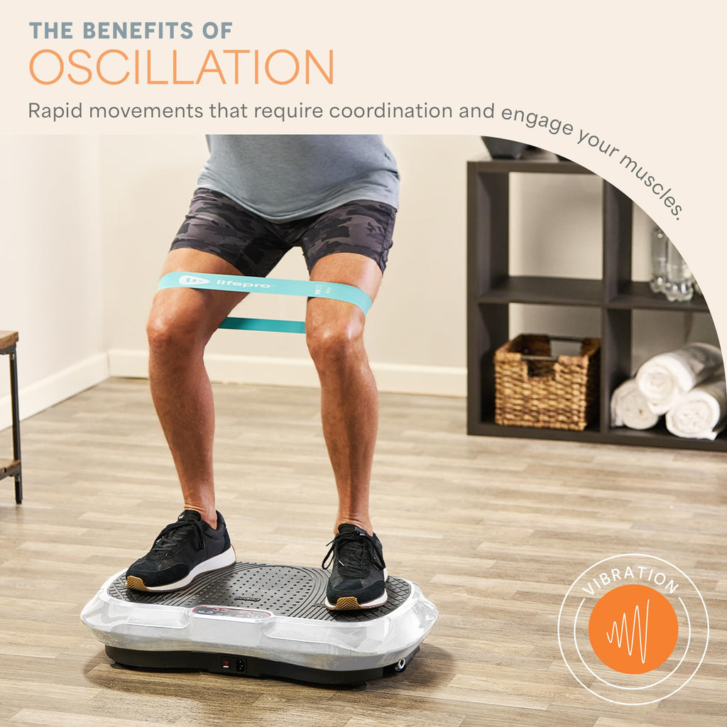 Lifepro Waver Vibration Plate — Full-Body Workout Machine