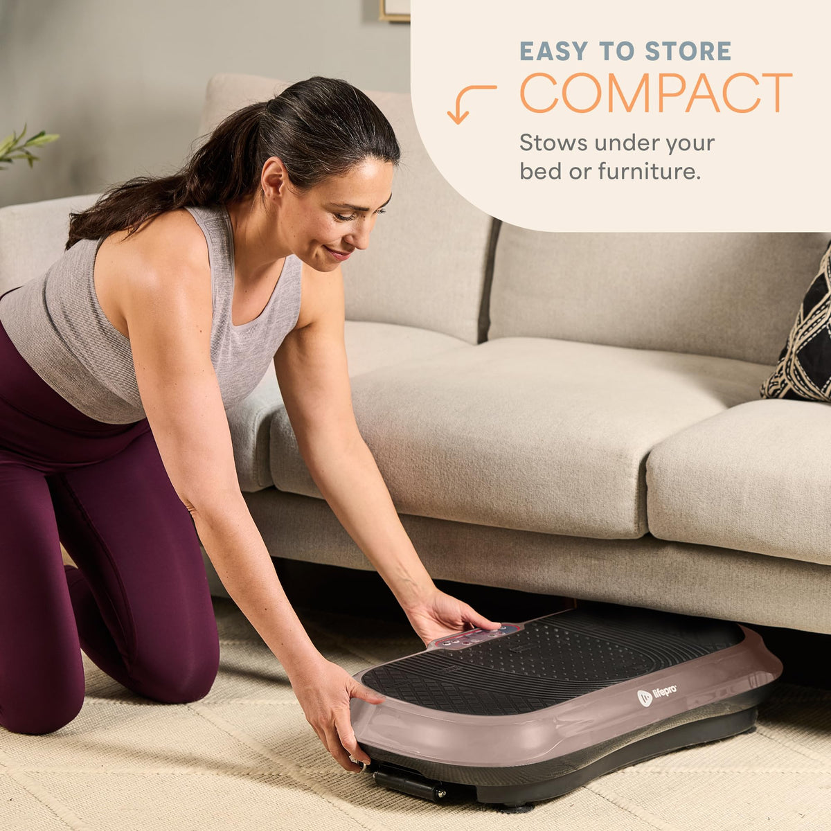 Lifepro Waver Vibration Plate — Full-Body Workout Machine