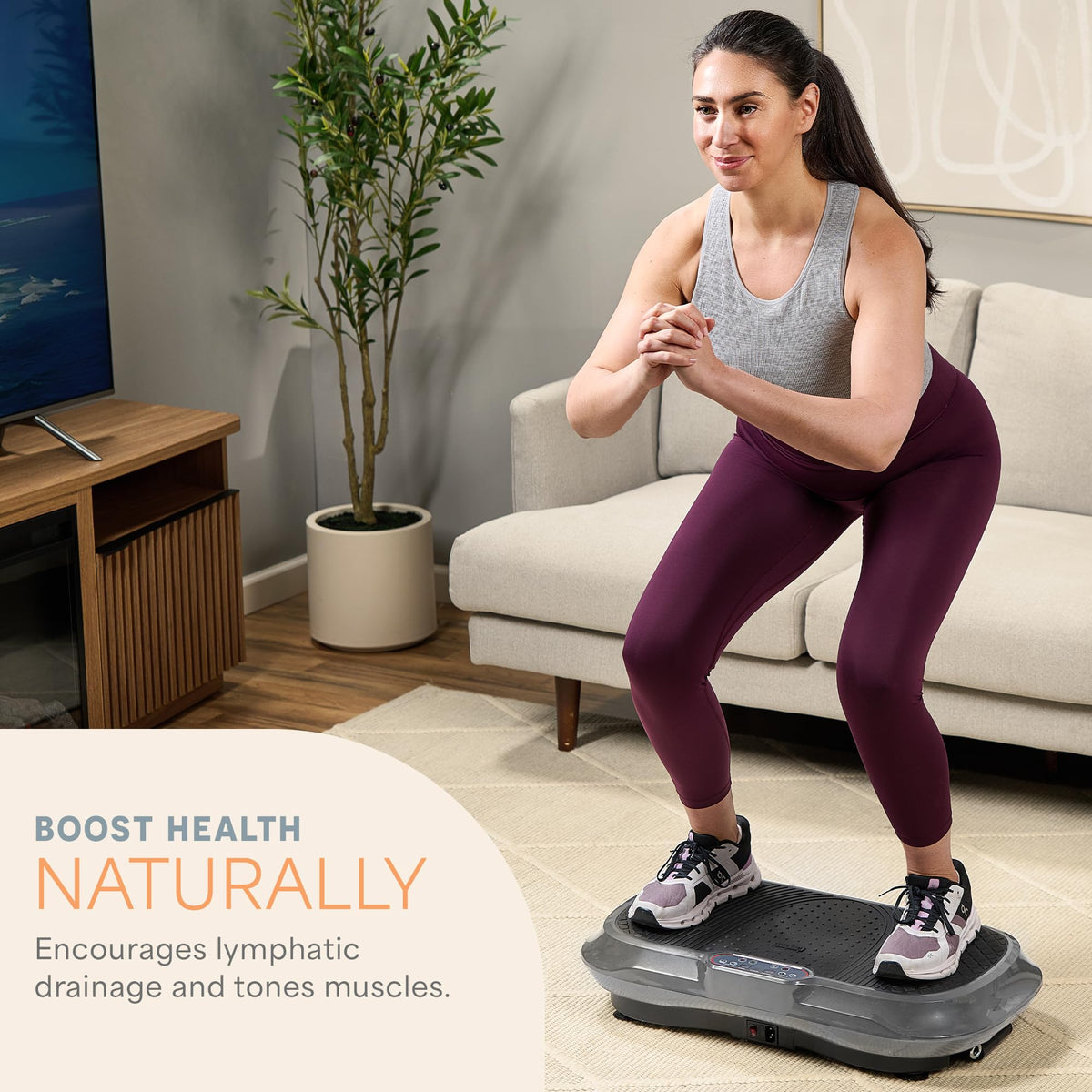 Lifepro Waver Vibration Plate — Full-Body Workout Machine
