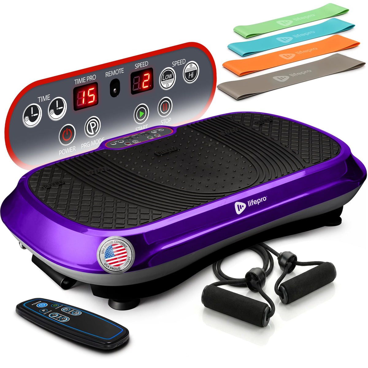 Lifepro Waver Vibration Plate — Full-Body Workout Machine