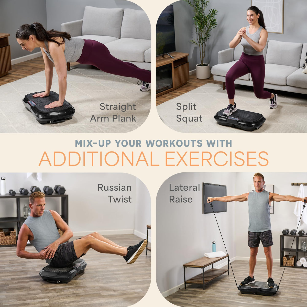 Lifepro Waver Vibration Plate — Full-Body Workout Machine
