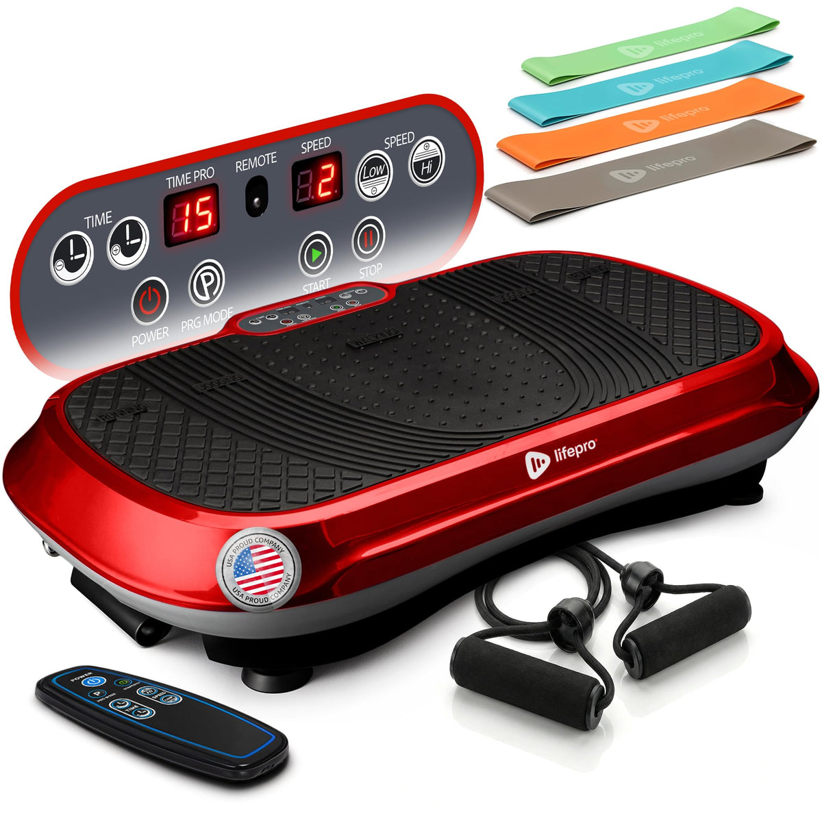 Lifepro Waver Vibration Plate — Full-Body Workout Machine
