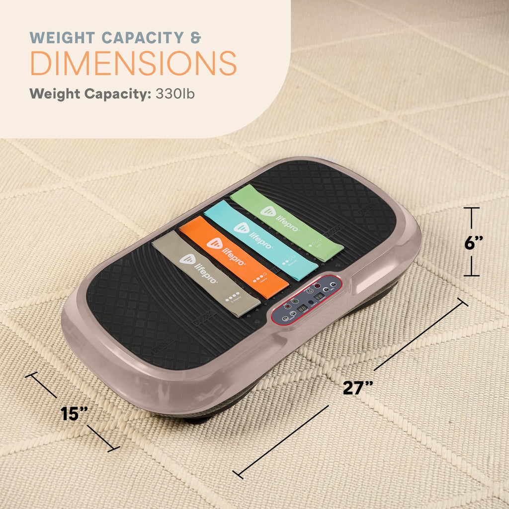 Lifepro Waver Vibration Plate — Full-Body Workout Machine