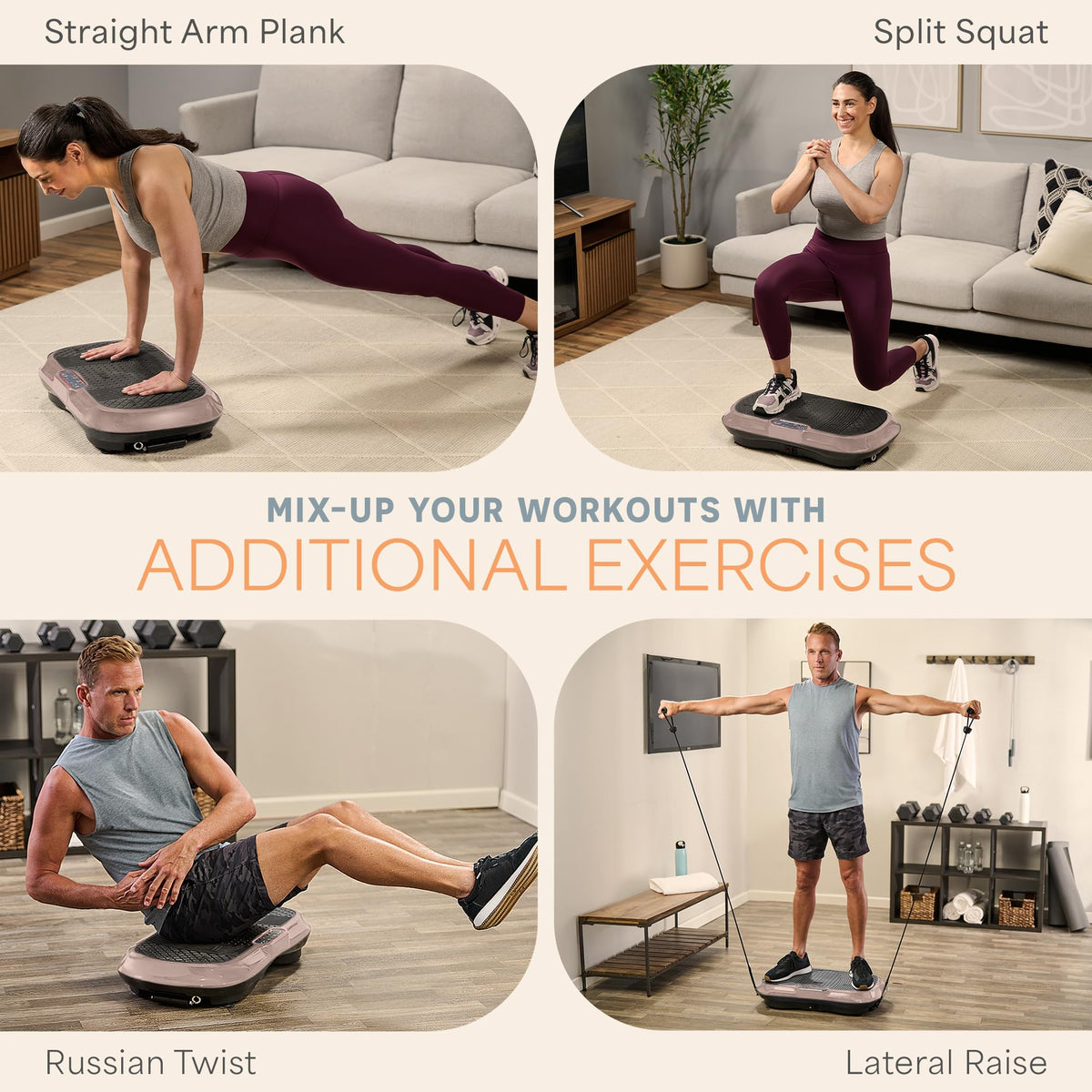 Lifepro Waver Vibration Plate — Full-Body Workout Machine