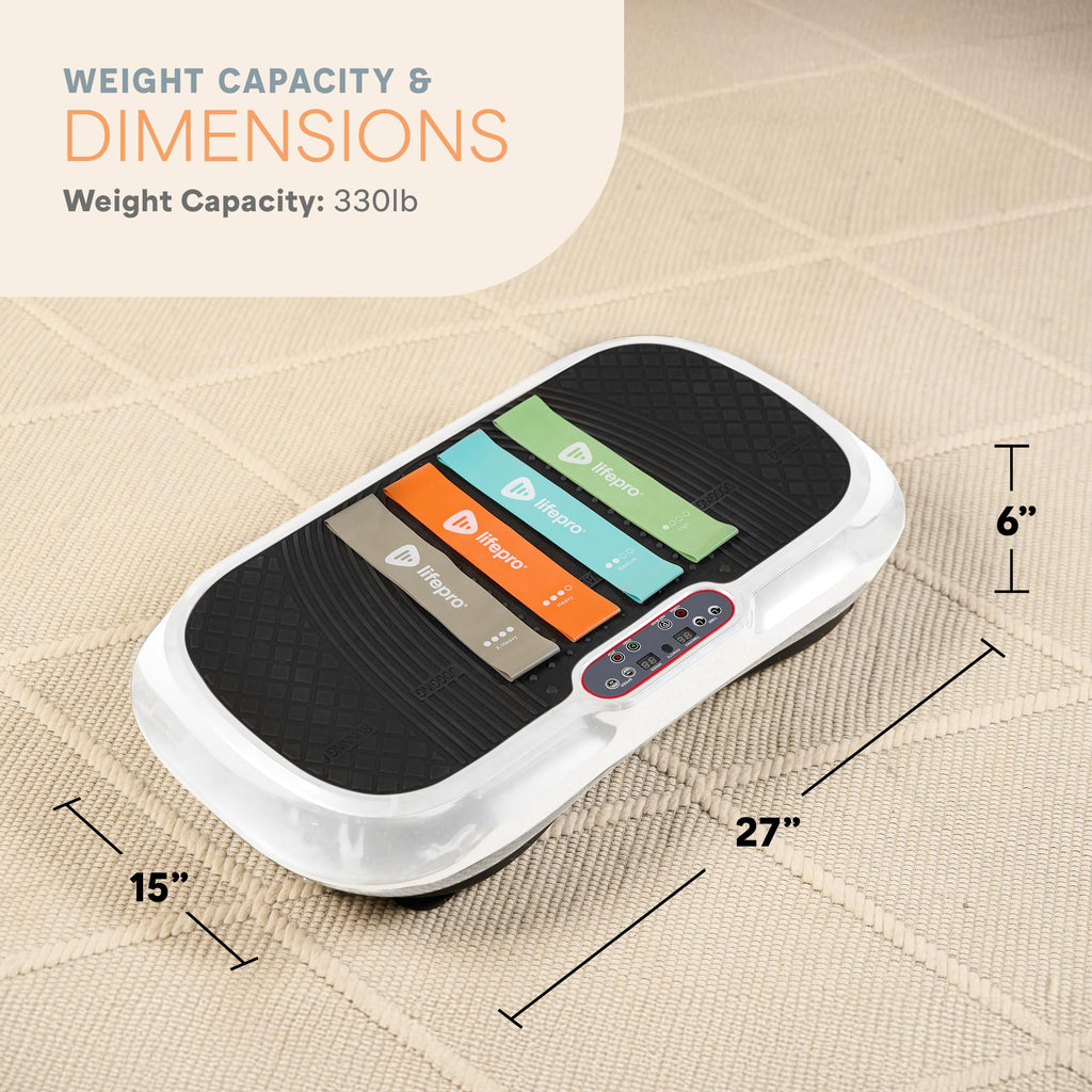 Lifepro Waver Vibration Plate — Full-Body Workout Machine