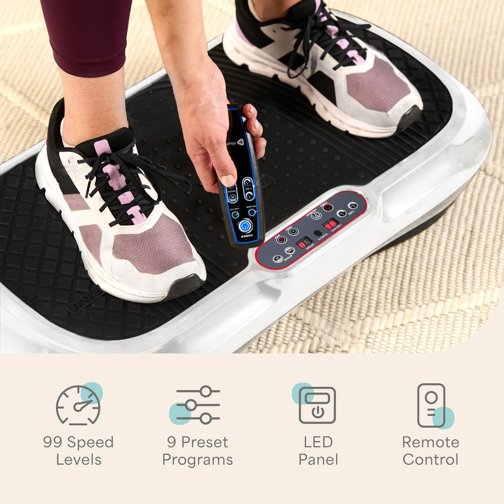 Lifepro Waver Vibration Plate — Full-Body Workout Machine