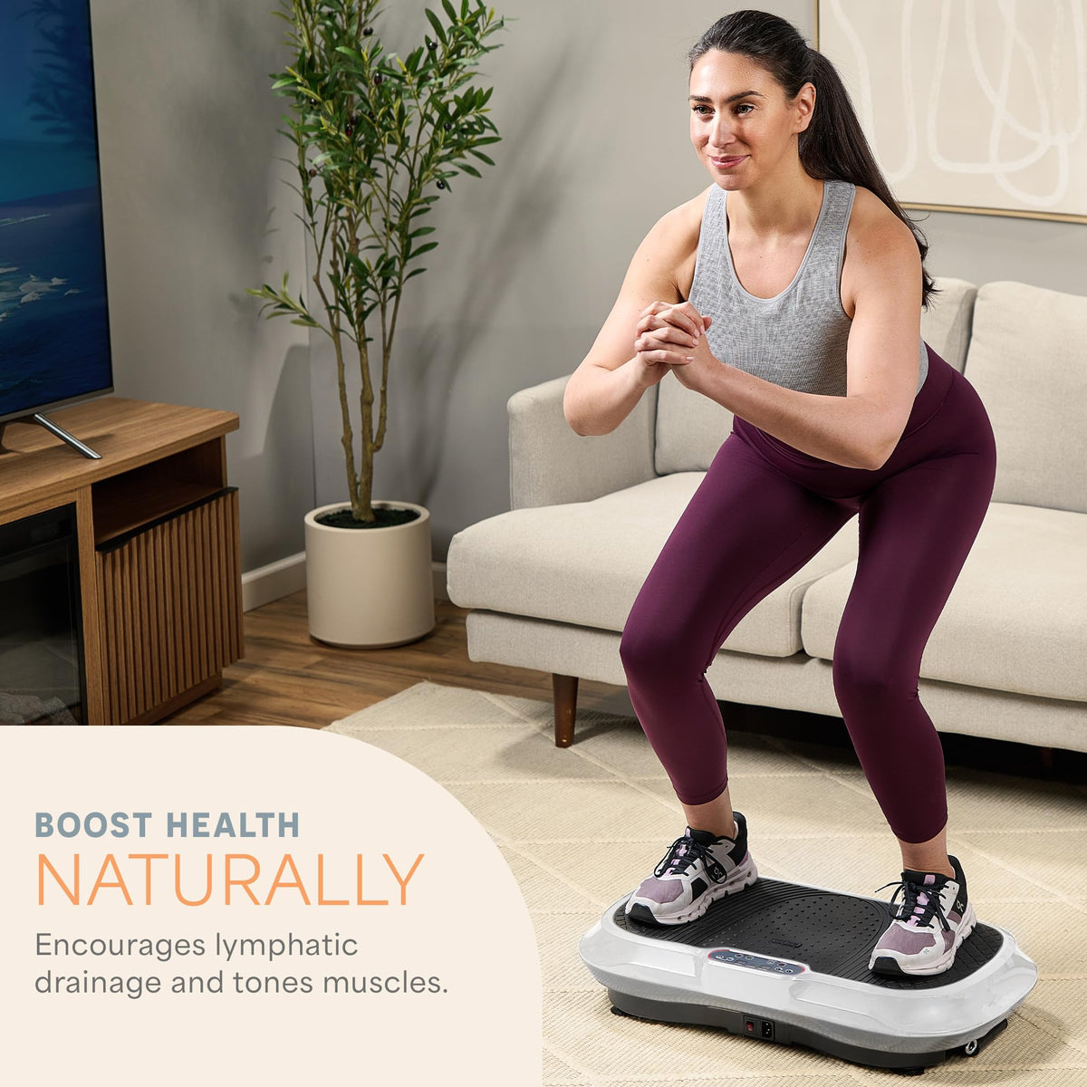 Lifepro Waver Vibration Plate — Full-Body Workout Machine