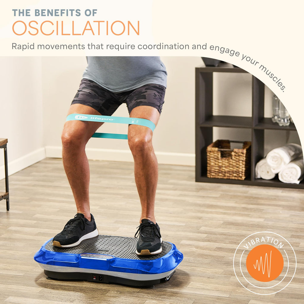 Lifepro Waver Vibration Plate — Full-Body Workout Machine