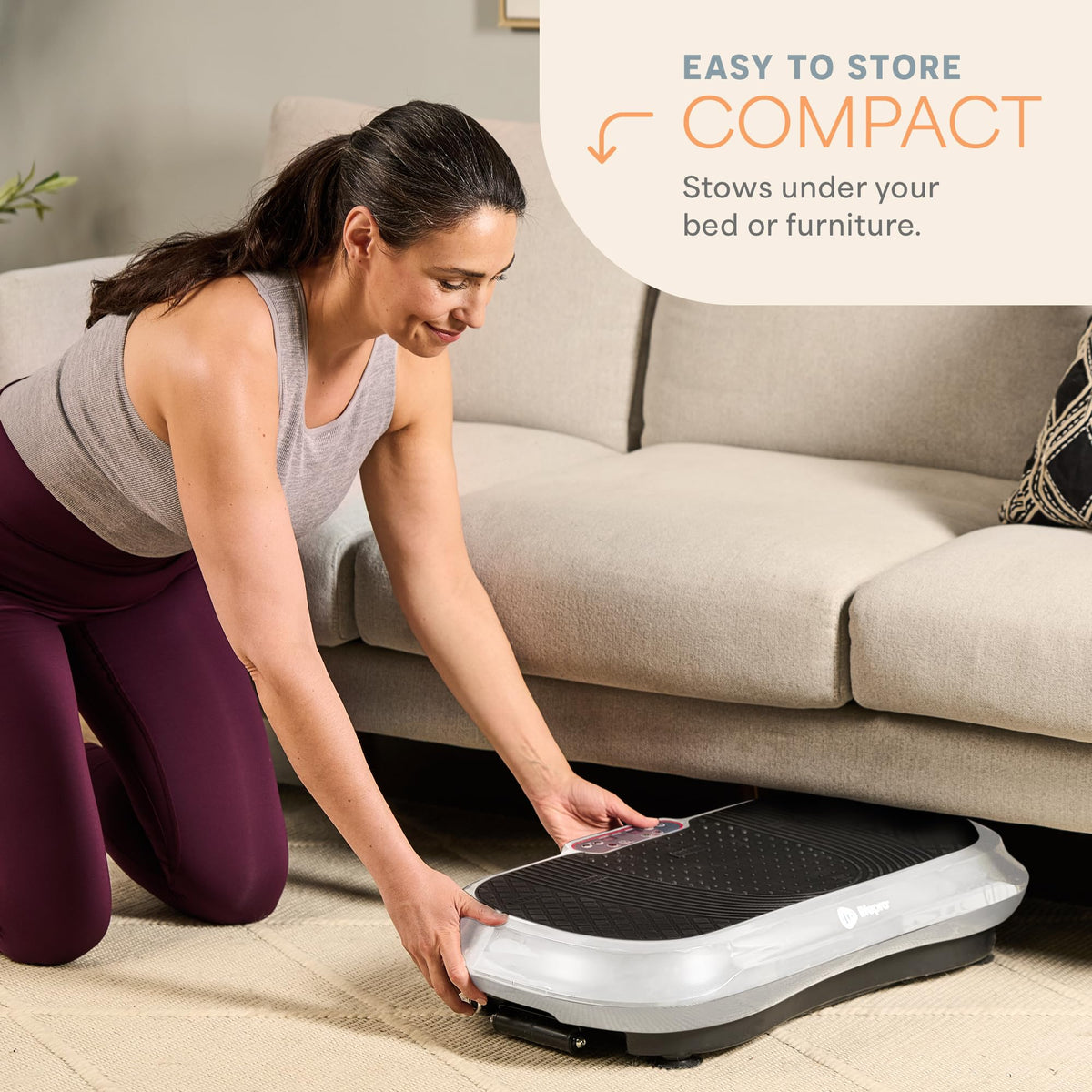 Lifepro Waver Vibration Plate — Full-Body Workout Machine