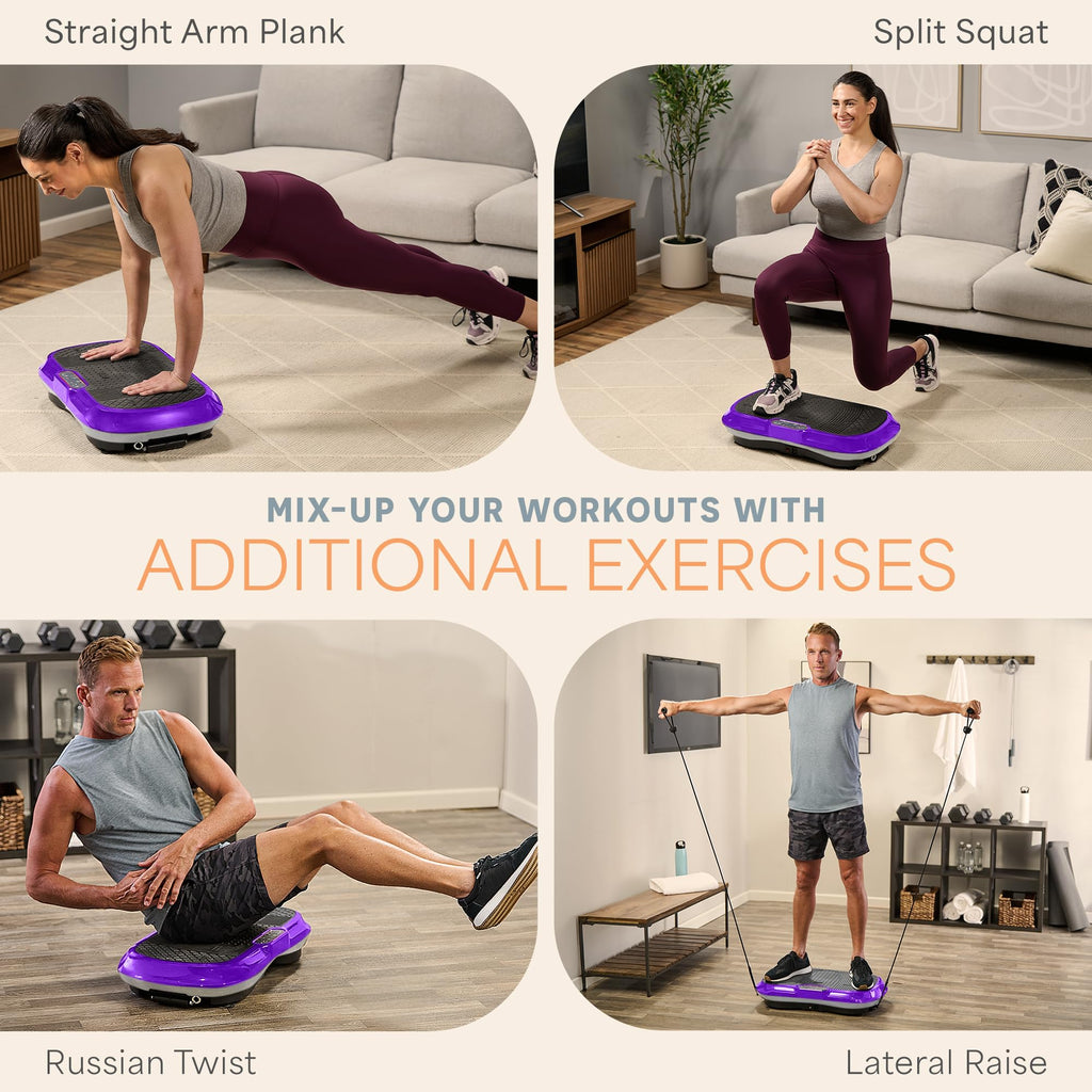 Lifepro Waver Vibration Plate — Full-Body Workout Machine