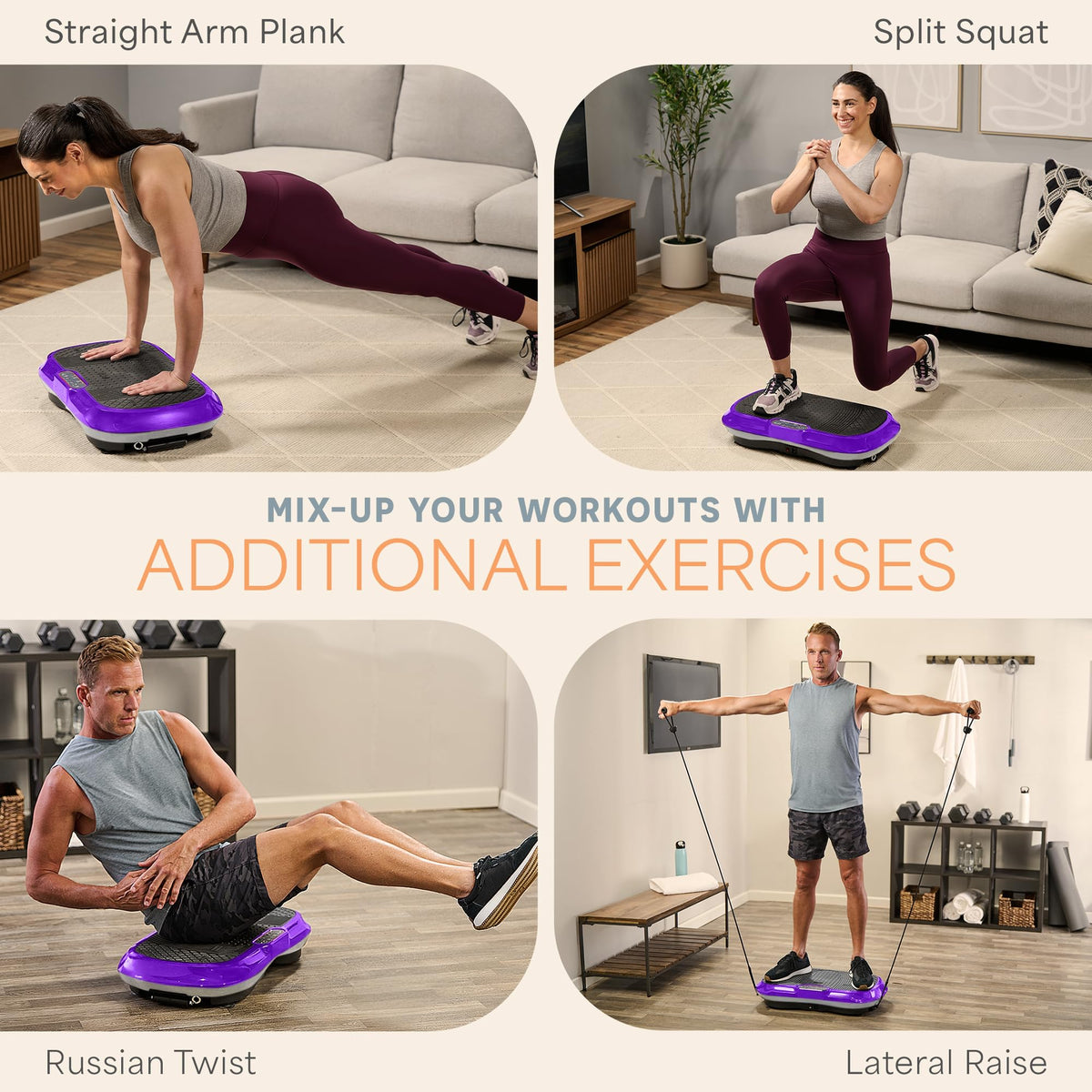 Lifepro Waver Vibration Plate — Full-Body Workout Machine