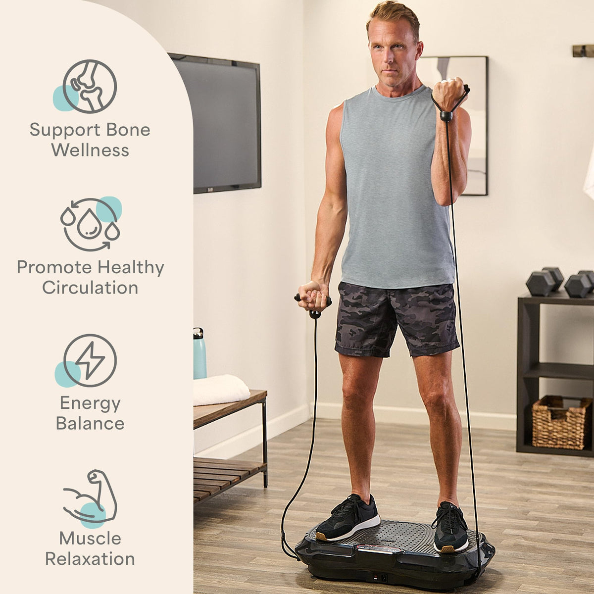Lifepro Waver Vibration Plate — Full-Body Workout Machine